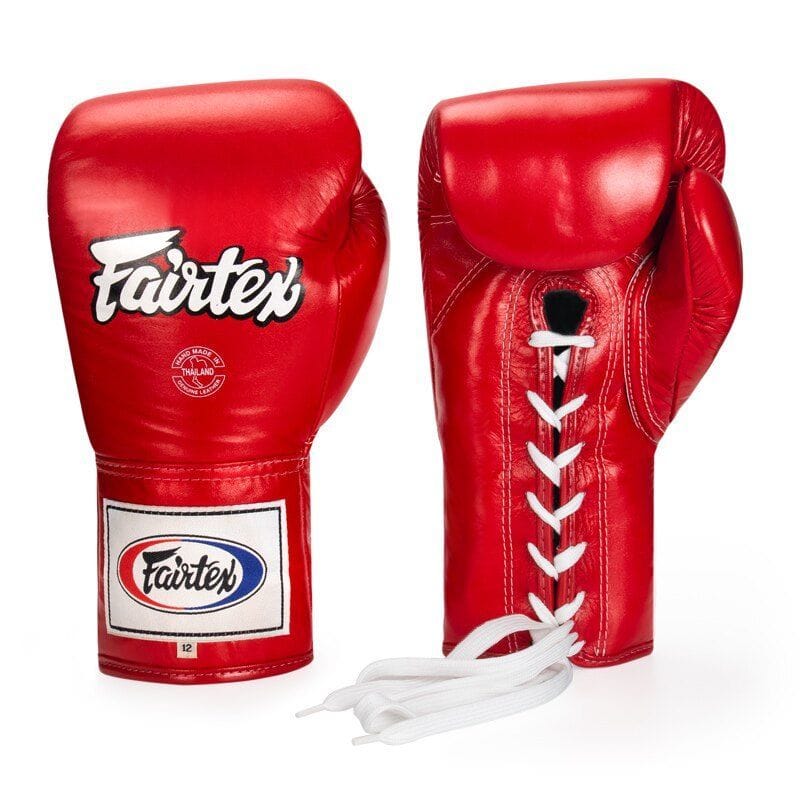 Fairtex BGL6 Pro Competition Gloves - Locked Thumb (Leather)