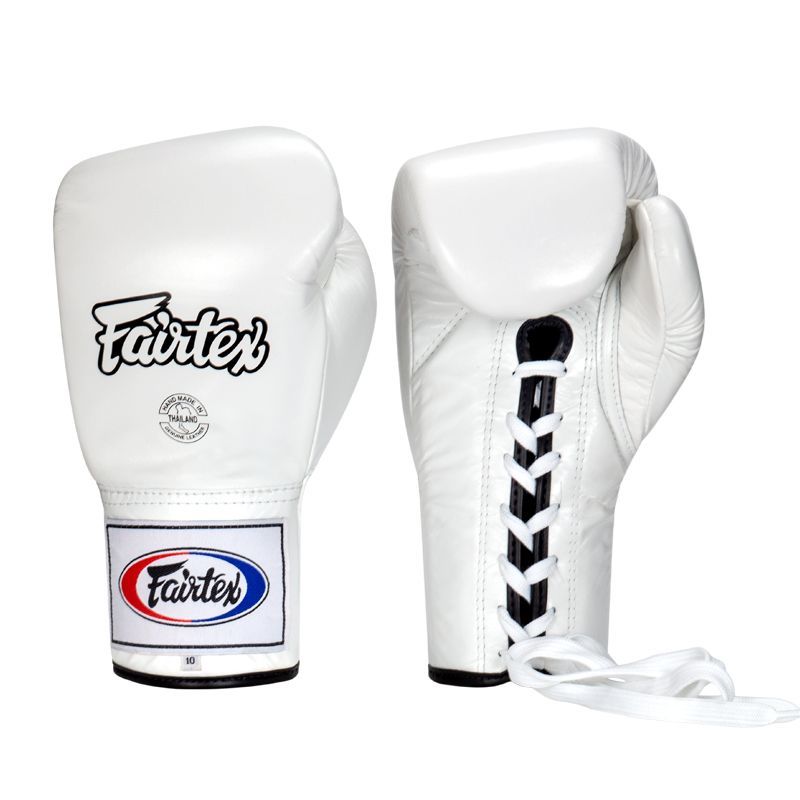 Fairtex BGL6 Pro Competition Gloves - Locked Thumb (Leather)