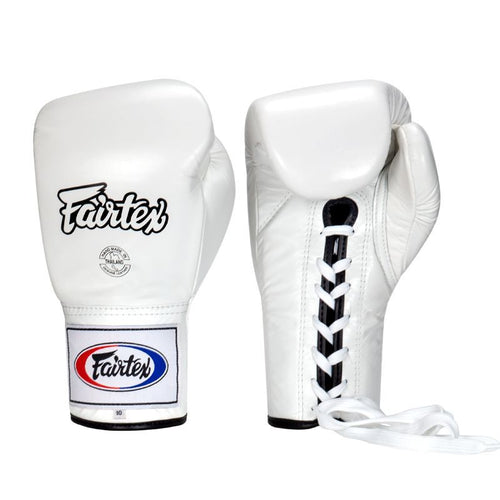 Fairtex BGL6 Pro Competition Gloves - Locked Thumb (Leather)